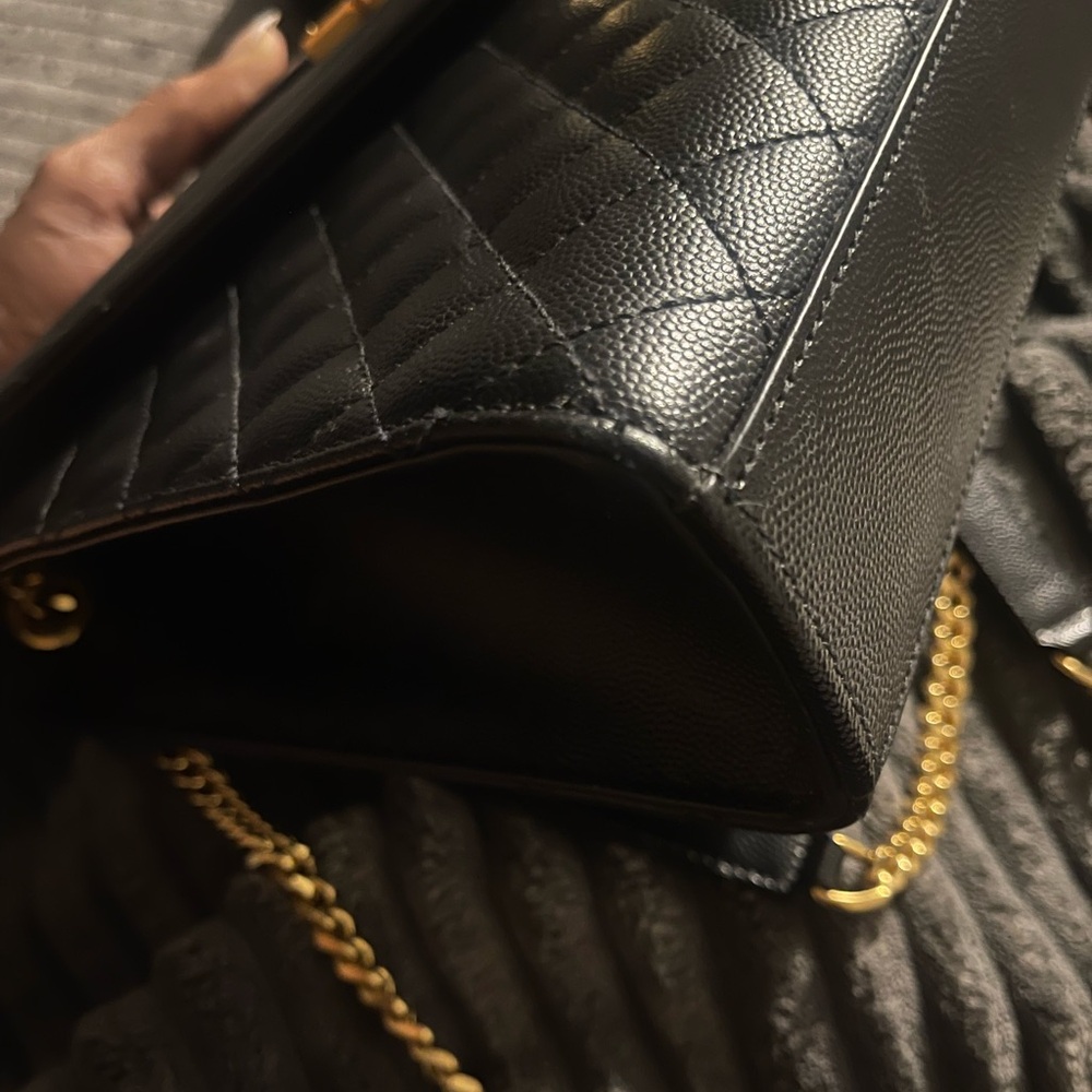 Authentic Saint Laurent Large Shoulder Bag - Picture 13 of 16